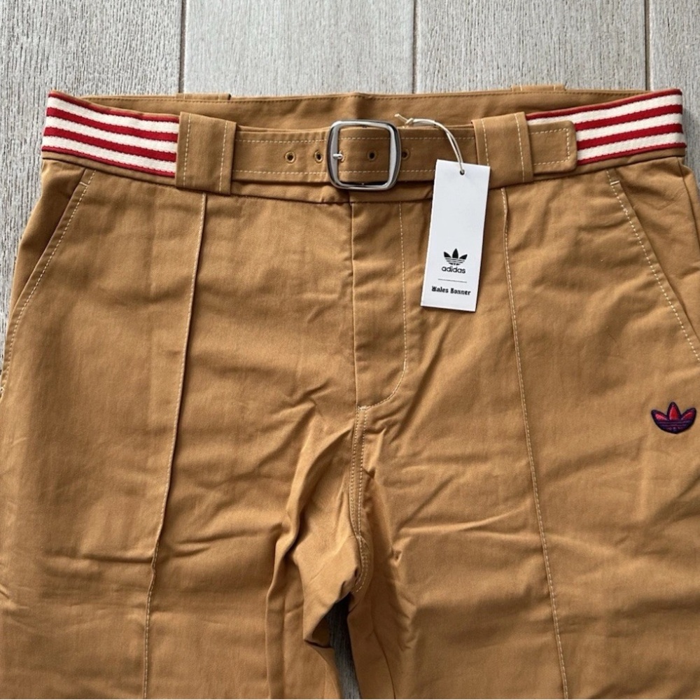 adidas x Wales Bonner Flared Chino Pants Men's Size M NWT - Picture 10 of 15